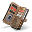 Hoesje geschikt voor Samsung Galaxy A13 5G - Wallet Book Case - met Rits en Magneetsluiting - met RFID bescherming - Bruin