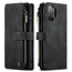 Hoesje geschikt voor Samsung Galaxy A13 5G - Wallet Book Case - met Rits en Magneetsluiting - met RFID bescherming - Zwart