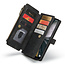 Hoesje geschikt voor Samsung Galaxy A13 5G - Wallet Book Case - met Rits en Magneetsluiting - met RFID bescherming - Zwart