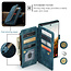 Hoesje geschikt voor Samsung Galaxy S22 Ultra 5G - Wallet Book Case - met Rits en Magneetsluiting - met RFID bescherming - Blauw