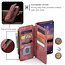 Hoesje geschikt voor Samsung Galaxy S22 Plus 5G - Wallet Book Case - met Rits en Magneetsluiting - met RFID bescherming - Rood