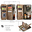 Hoesje geschikt voor Samsung Galaxy S22 Plus 5G - Wallet Book Case - met Rits en Magneetsluiting - met RFID bescherming - Bruin