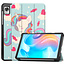 Cover2day - Tablet Hoes geschikt voor Realme Pad Mini - 8.7 inch - Tri-Fold Book Case - Auto Wake functie - Eenhoorn