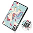 Cover2day - Tablet Hoes geschikt voor Realme Pad Mini - 8.7 inch - Tri-Fold Book Case - Auto Wake functie - Eenhoorn