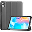 Case2go - Tablet Hoes geschikt voor Realme Pad Mini - 8.7 inch - Tri-Fold Book Case - Auto Wake functie - Grijs