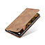 CaseMe - Hoesje geschikt voor Samsung Galaxy A23 - Wallet Book Case - Magneetsluiting - Licht Bruin