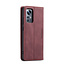 CaseMe - Hoesje geschikt voor Xiaomi 12 - Wallet Book Case - Magneetsluiting - Rood