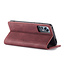 CaseMe - Hoesje geschikt voor Xiaomi 12 - Wallet Book Case - Magneetsluiting - Rood