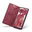 Hoesje geschikt voor Xiaomi 12 Pro - Wallet Book Case - Magneetsluiting - met RFID bescherming - Rood