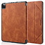 CaseMe - Tablet hoes geschikt voor iPad Pro 11 (2020) - Ming Book Case - Tablethoes met Auto Wake/Sleep functie - Bruin