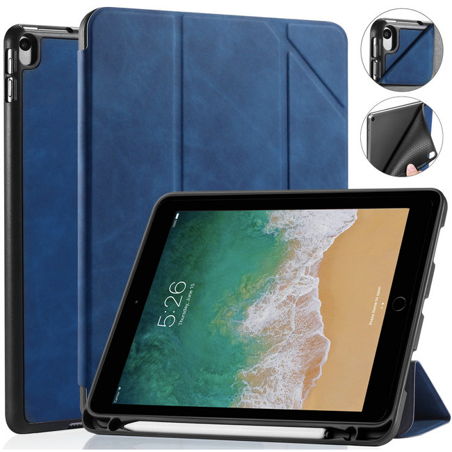 Tablet hoes geschikt voor de Apple iPad Air 10.5 (2019) - Blauw