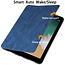 CaseMe - Tablet hoes geschikt voor iPad Air 10.5 (2019) - Ming Book Case - Tablethoes met Auto Wake/Sleep functie - Blauw