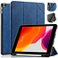 CaseMe - Tablet hoes geschikt voor iPad 10.2 (2021/2020/2019) - Ming Book Case - Tablethoes met Auto Wake/Sleep functie - Blauw