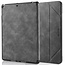 CaseMe - Tablet hoes geschikt voor iPad 10.2 (2021/2020/2019) - Ming Book Case - Tablethoes met Auto Wake/Sleep functie - Grijs