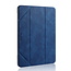 CaseMe - Tablet hoes geschikt voor iPad 9.7 (2017/2018) - Ming Book Case - Tablethoes met Auto Wake/Sleep functie - Blauw