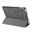 CaseMe - Tablet hoes geschikt voor iPad 9.7 (2017/2018) - Ming Book Case - Tablethoes met Auto Wake/Sleep functie - Grijs