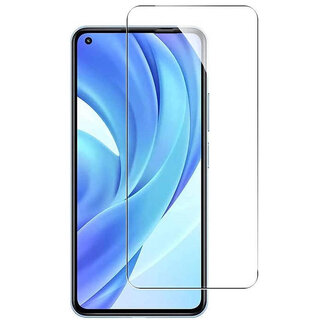 Case2go Screenprotector geschikt voor Oppo A74 5G - Tempered Glass - Gehard Glas - Transparant