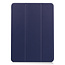 Case2go - Case for iPad Air 10.9 (2020) - Slim Tri-Fold Book Case - Lightweight Smart Cover - Blue