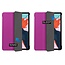 Case2go - Case for iPad Air 10.9 (2020) - Slim Tri-Fold Book Case - Lightweight Smart Cover - Purple