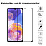 Case2go - Screenprotector geschikt voor Samsung Galaxy A23 - Full Cover - Gehard Glas - Transparant