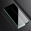 Case2go - Screenprotector geschikt voor Samsung Galaxy A73 - Full Cover - Screenprotector - Gehard Glas - Zwart