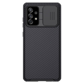 Cover2day Telefoonhoesje geschikt voor Samsung Galaxy A72 5G - Nillkin CamShield Pro Case - Zwart