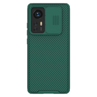 Cover2day Telefoonhoesje geschikt voor Xiaomi 12 / 12X - Nillkin CamShield Pro Case - Groen