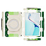 Tablet Hoes geschikt voor Huawei MatePad 11 (2021) - 11 Inch - Armor Case met Ring - Pencil Houder - Regenboog Groen
