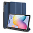 Samsung Galaxy Tab S6 Lite (2022) - Dux Ducis Domo Book Case met Stylus Pen Houder - Blauw