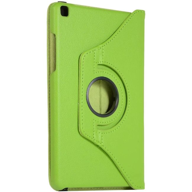 Case2go - Tablet hoes geschikt voor Samsung Galaxy Tab S6 Lite (2022) - 10.4 Inch - Draaibare Book Case Cover - Groen