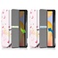 Case2go - Hoes voor de Samsung Galaxy Tab S6 Lite (2022) - 10.4 Inch - Tri-Fold Book Case met Stylus Pen houder - Flower Fairy