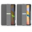 Case2go - Hoes voor de Samsung Galaxy Tab S6 Lite (2022) - 10.4 Inch - Tri-Fold Book Case met Stylus Pen houder - Grijs