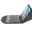 Tablet Toetsenbord Hoes geschikt voor Lenovo Tab M10 (3rd Gen)  - Met Draadloos Bluetooth Keyboard en Stylus pen houder - Zwart