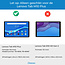 Tablet hoes voor Lenovo Tab M10 Plus (2de generatie) - 10.3 inch (TB-X606) - Schokbestendige case met handvat - Thumbs Kids Cover - Blauw