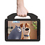 Tablet hoes geschikt voor Lenovo Tab M10 HD 2de Generatie (TB-X306F) - Schokbestendige case met handvat - Thumbs Kids Cover - Zwart