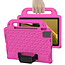 Tablet hoes geschikt voor iPad Air 10.9 (2022/2020) - Schokbestendige case met handvaten - Diamond Kids Cover met schouderriem - Magenta