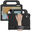Tablet hoes geschikt voor iPad Mini 6 (2021) - Schokbestendige case met handvaten - Diamond Kids Cover met schouderriem - Zwart