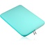 Laptophoes - Laptop sleeve 14 inch - Laptoptas geschikt voor Macbook, Laptop en Chromebook - Turquoise