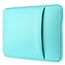 Case2go Laptop en Macbook Sleeve met extra vak voor tablet - 11.6 inch - Turquoise