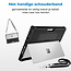 Hoes geschikt voor Microsoft Surface Pro 8 - Inclusief Schouderband - 13 inch - Compatible met Toetsenbord - Stylus Houder - Zwart