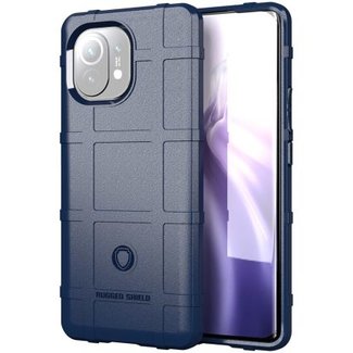 Hoesje voor Xiaomi Mi 11 Pro - Beschermende hoes - Back Cover - TPU Case - Blauw