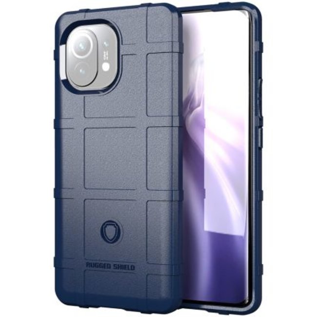 Hoesje voor Xiaomi Mi 11 Pro - Beschermende hoes - Back Cover - TPU Case - Blauw