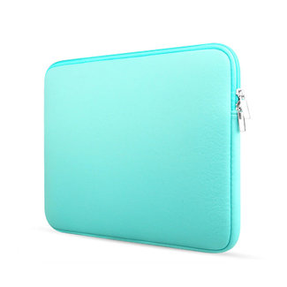 Cover2day Laptophoes - Laptop sleeve 11.6 inch - Laptoptas geschikt voor Macbook, Laptop en Chromebook - Turquoise