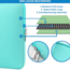 Laptop en Macbook Sleeve - 11.6 inch - Turquoise