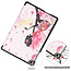 Huawei MatePad T 10S  (10.1 Inch) Hoes - Tri-Fold Book Case - Flower Fee