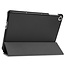 Cover2day - Case for Huawei MatePad T 10S  (10.1 Inch) - Slim Tri-Fold Book Case - Lightweight Smart Cover - Black