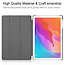 Huawei MatePad T 10S  (10.1 Inch) Hoes - Tri-Fold Book Case - Zwart