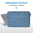 Laptop Bag 15.4 inch - Laptop Sleeve With Extra Compartments - Laptop Sleeve with Handle - Splashproof Bag - Light Blue