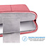 Laptop Bag 15.4 inch - Laptop Sleeve With Extra Compartments - Laptop Sleeve with Handle - Splashproof Bag - Pink