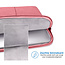 Laptop Bag 15.6 inch - Laptop Sleeve With Extra Compartments - Laptop Sleeve with Handle - Splashproof Bag - Pink